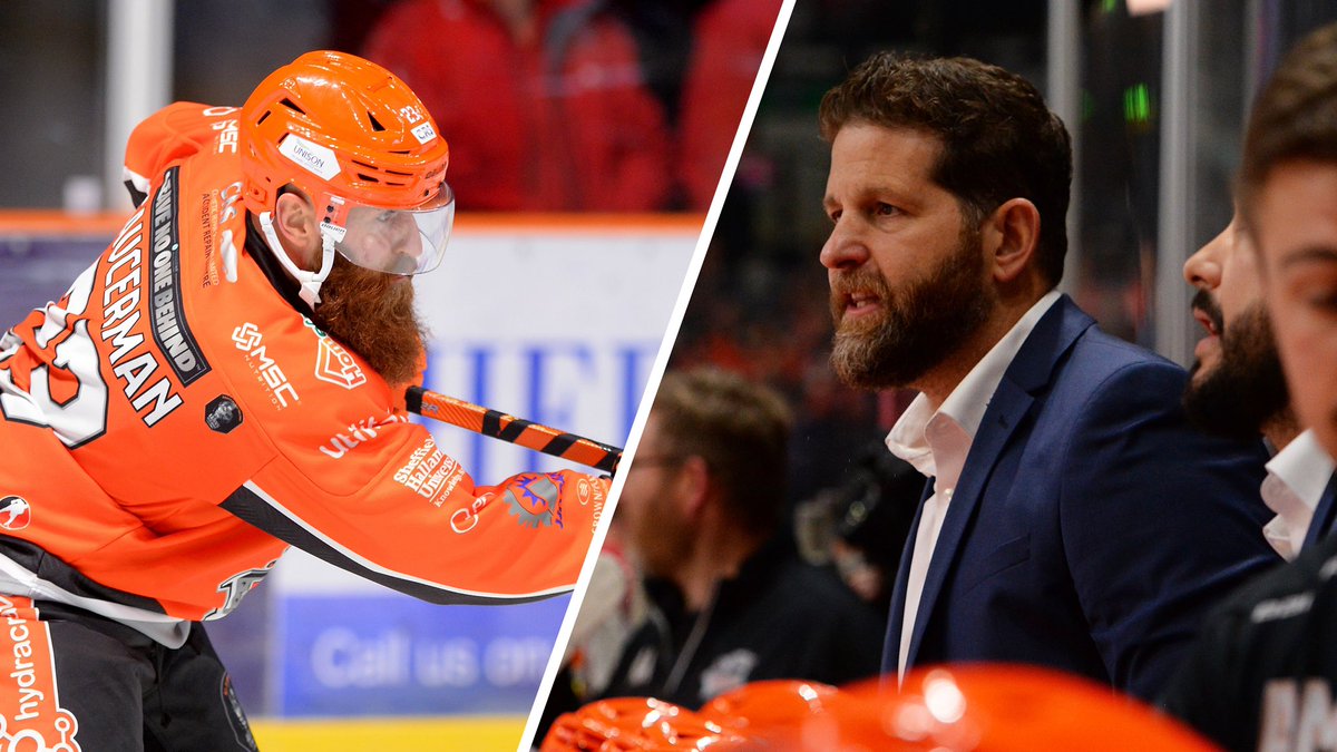 Post-match interviews following Sheffield Steelers 3-2 overtime win over Coventry Blaze with Head Coach Aaron Fox & defenceman Colton Saucerman. Online shortly.
