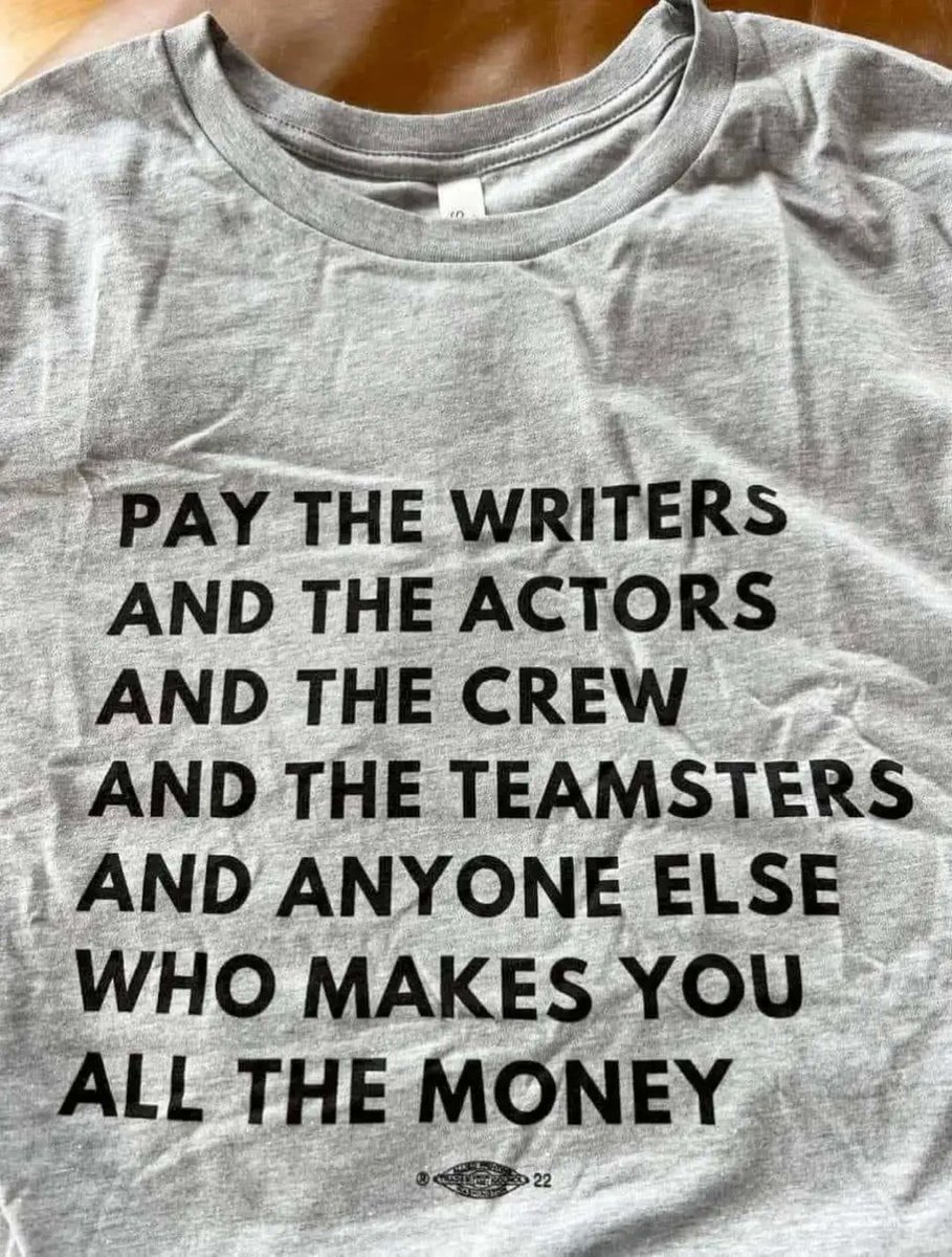 MrOkra's tweet photo. #righnow! #writersstrike #actorsstrike https://t.co/umInhcxizL