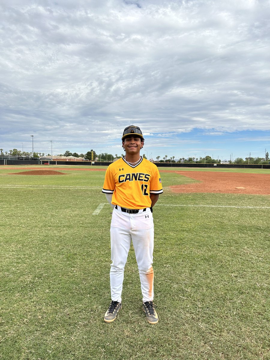 .<a href="/AZFallClassic/">AZ Fall Classic</a> F: <a href="/TheCanesBBWest/">Canes West</a> vs Elite National 
PoG: <a href="/MDelaney2025/">Matthew Delaney</a> 1-1, 3B, 2 RBI | 2 IP, 4K, 0 ER
Hitter: Cade Martinez 2-2, HR