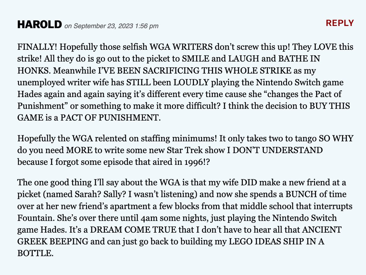 Kiley Rossetter #WGAStrong tweet media