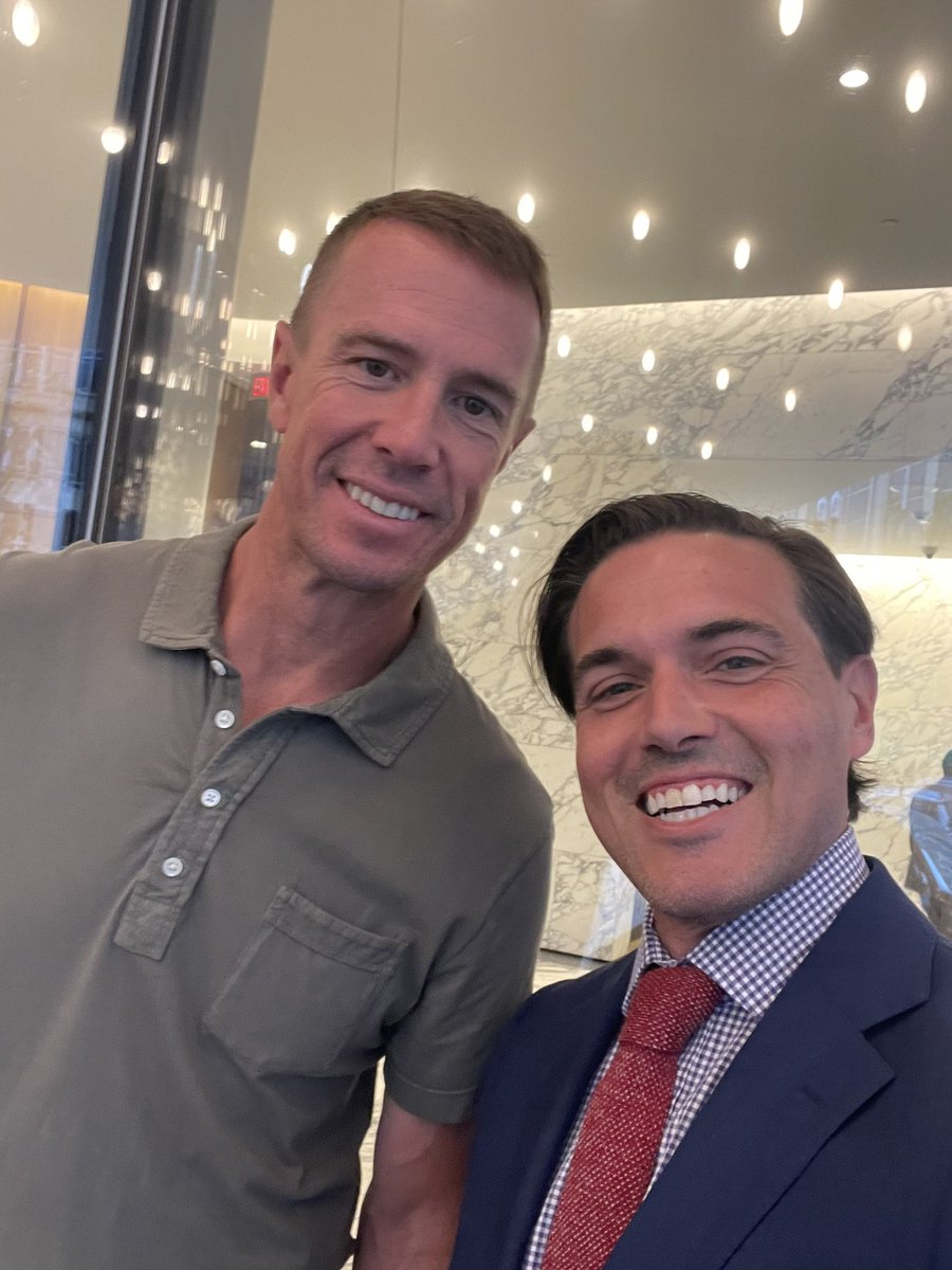 I came to DC for CBC #ALC52, but I’m leaving with a selfie with an Atlanta legend. @M_Ryan02 will always be an @AtlantaFalcons member. #mattyice