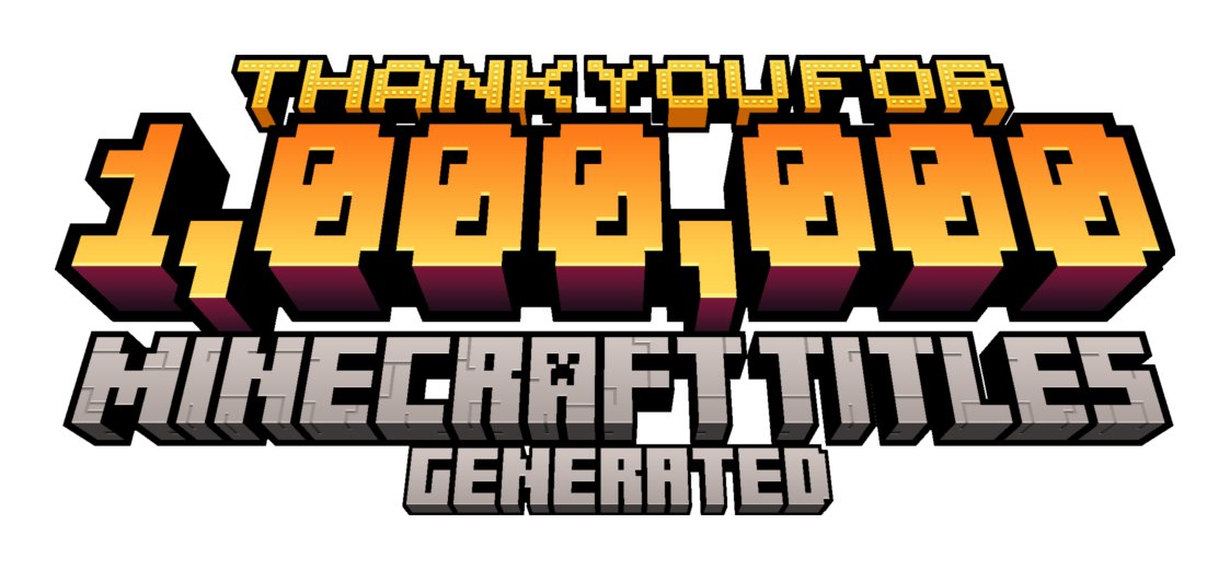 Minecraft Title Generator