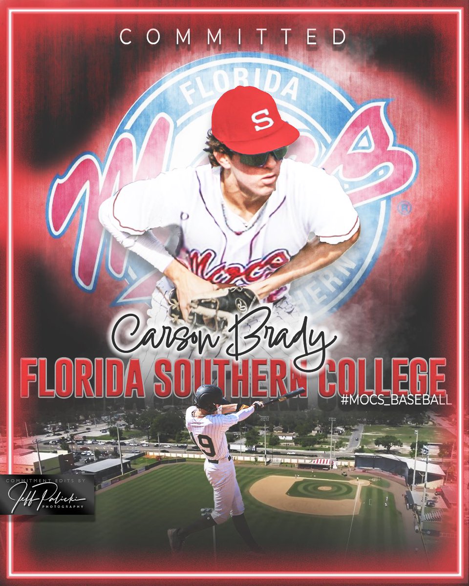 It is a privilege and blessing to announce my commitment to Florida Southern College where I will pursue my academic and baseball goals. I am grateful for God leading me here, my parents’ endless support, and my coaches’ guidance and training. I am beyond excited to get started.
