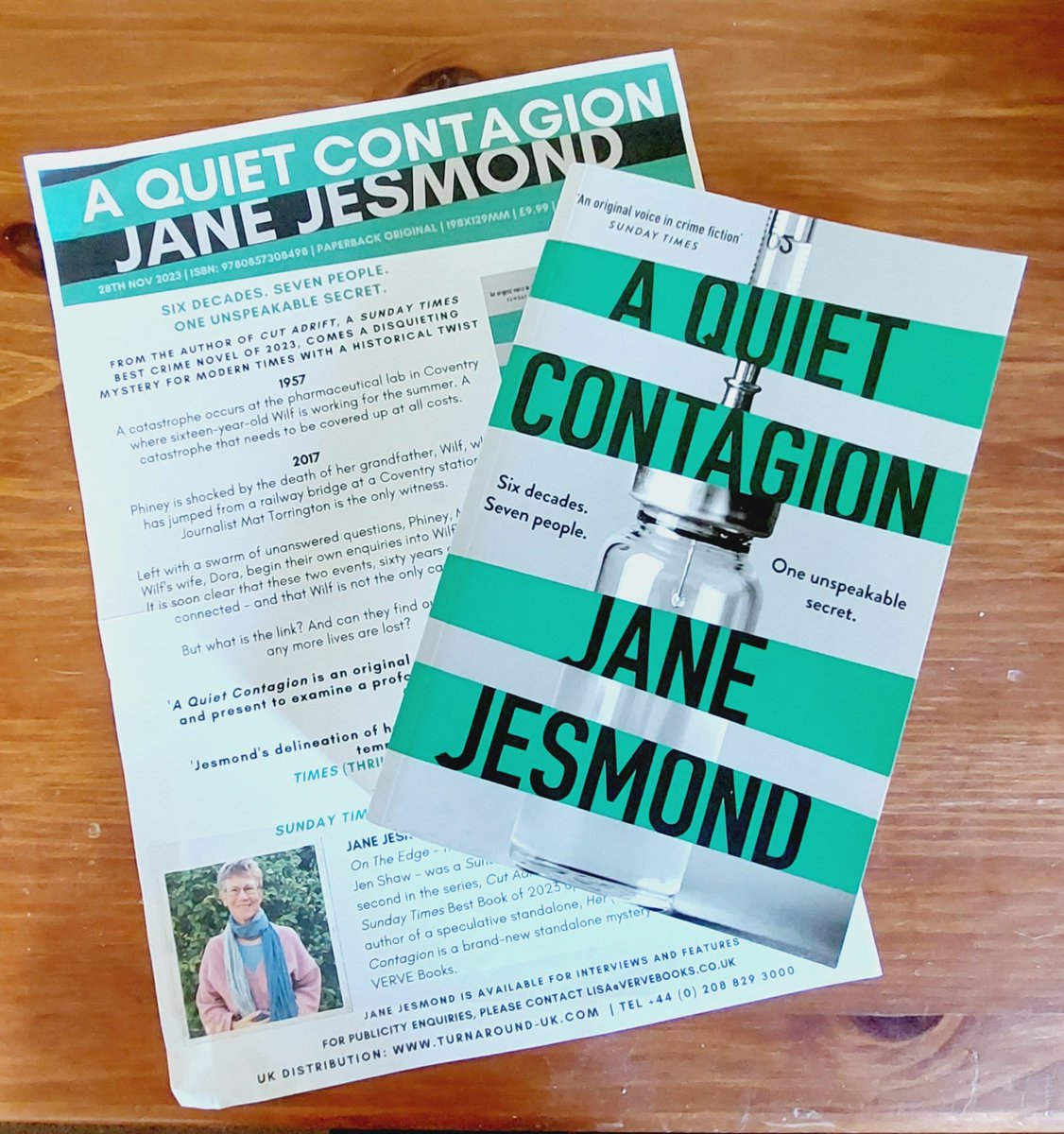 More fabulous #bookmail from @VERVE_Books (fast becoming a favourite publisher of mine). Thank you so much for my gifted copy of A quiet contagion by Jane Jesmond. This one sounds amazing! Blogtour coming soon #verveBooks #aQuietContagion #Blogtour #BookTwitter