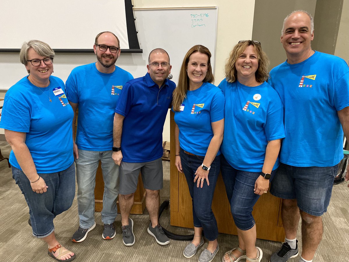 This small, but amazing team organized another fantastic NerdcampNNE! #nErDcampNNE #NerdcampNNE2023