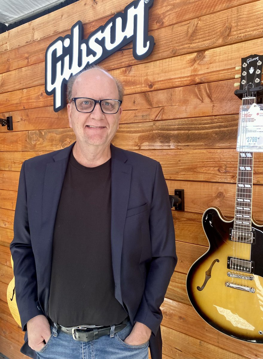 Radioblogger's tweet photo. Standing next to @hughhewitt’s axe at #crossroadsguitarfestival. Sold out show ahead. What a lineup - ZzTop, Sonny Landreth, Del McCoury, John Mayer, Sheryl Crow, Wallflowers, Roger McGuinn, Gary Clark, Jr. So much more. Thanks, @Joyful_Patter, for a phenomenal 57th b-day. https://t.co/OZqi61TrDt
