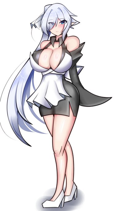 にゅーうちの子『ミュセル』の立ち絵を描きました。
誰かさんにそっくりですが、ましろちゃんたちの世界の人ではなく人魚ちゃんたちの世界の人間(エルフ)です。 