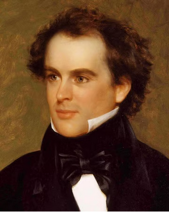 SketchesbyBoze's tweet photo. Herman Melville once fell in love with Nathaniel Hawthorne and wrote a book review saying “Hawthorne has dropped germinous seeds in my soul” and “shoots his strong New England roots into the hot soil of my southern soul” and was perplexed when Hawthorne then ghosted him. https://t.co/sMk6fCgu9M