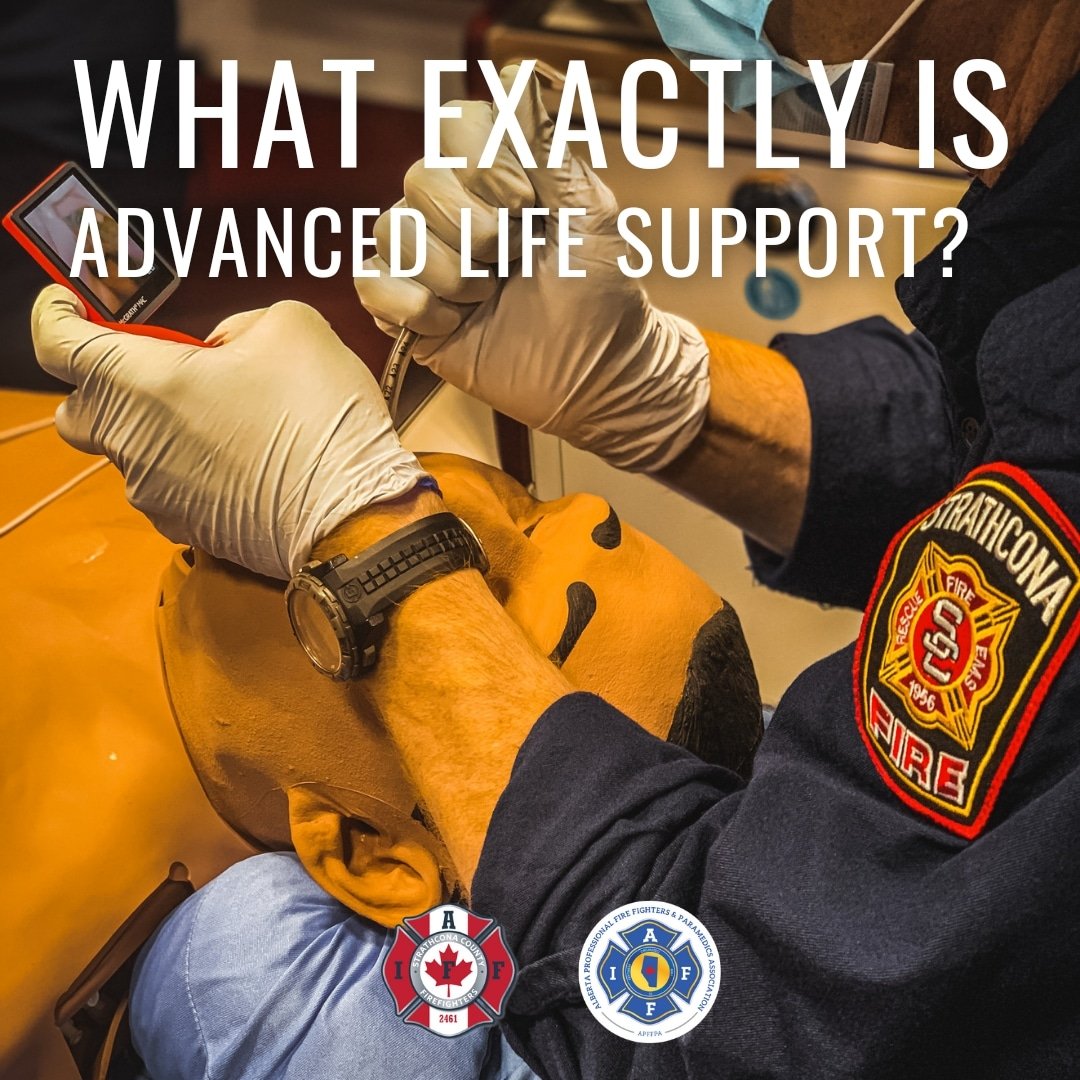 Advanced Life Support members can do some pretty amazing things in the back of an ambulance, like; • Having a heart attack? We can actually see it on an ECG, consult with a cardiologist and administer a fibrinolytic (clot buster drug) to actually reverse a heart attack!