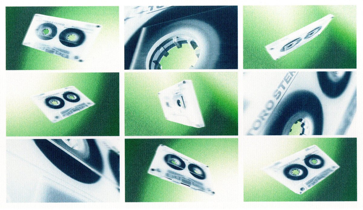 AouatahOdilon's tweet photo. expérimentation 3D et papier (sur la cassette de toro stereo) https://t.co/f5Fc5A8hNK