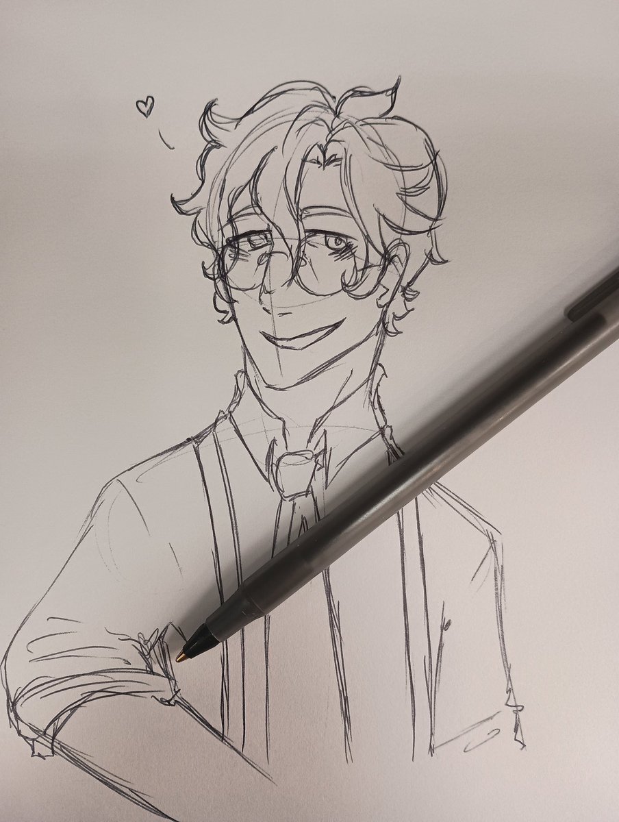 Sick sketch

#originalcharacterart #originalcharacter #ocart #klausvalentin #traditionalart