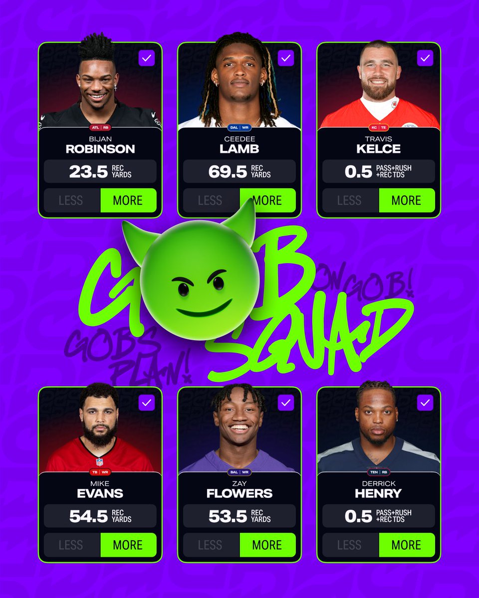 PrizePicks's tweet photo. Discord did the research and voted on tomorrow's NFL community entry 🔬🏈

Ride along with the server ➡️ https://t.co/ezEMoUF1Ec https://t.co/56hYZUIfkS