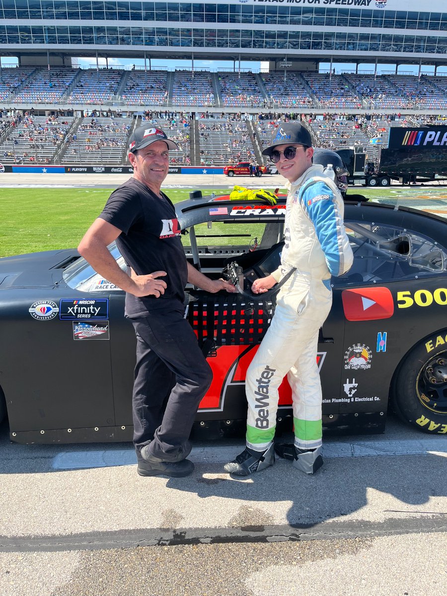 That’s a rap from <a href="/TXMotorSpeedway/">Texas Motor Speedway</a>  

<a href="/dawsoncram41/">Dawson Cram Dawson Cram</a>  / @chkracing  finishes the #AndysFrozenCustard300 in p21 <a href="/XfinityRacing/">Xfinity Racing</a>