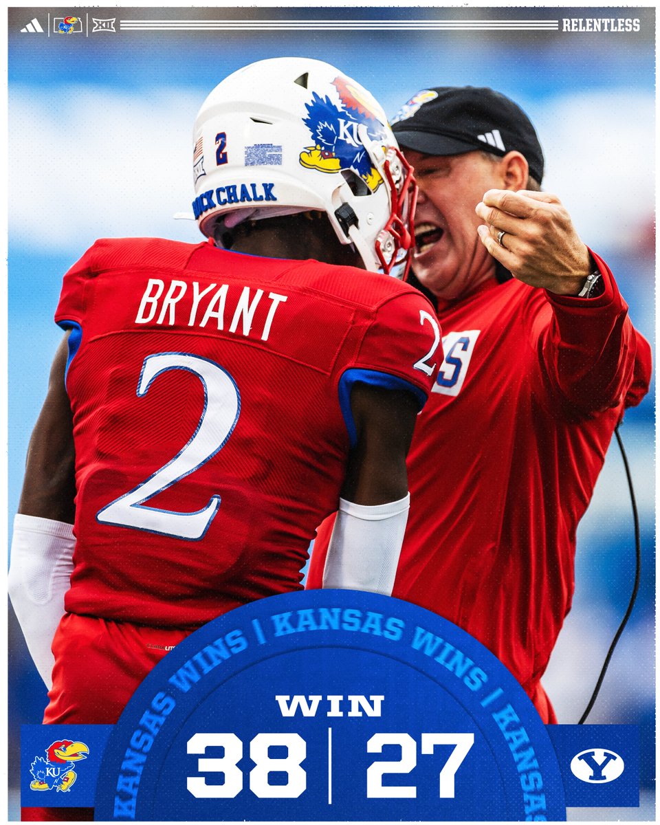 KU_Football's tweet image. 4-0 😤 ROCK CHALK