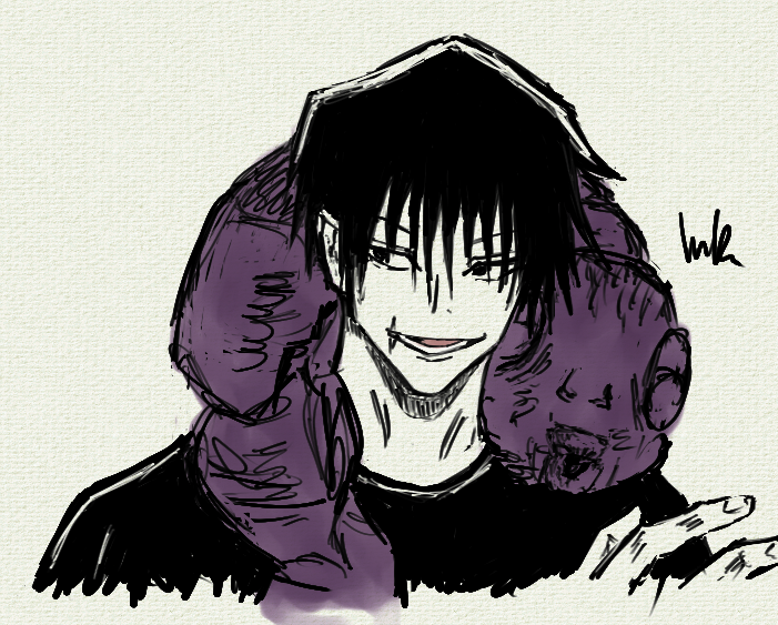 InkonstantGeist's tweet photo. Toji Fushiguro, normal vs. traumatized 

doing the alteration of his head position and expression was so challenging lol, took me days of editing and fine-tuning before i was satisfied enuf with the result https://t.co/QEVH6smJmy