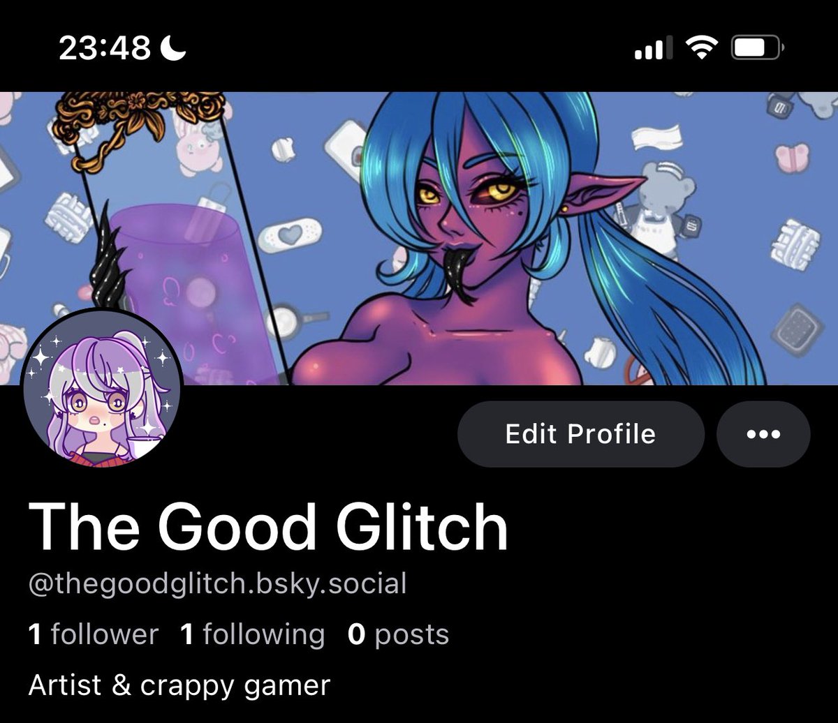 TheGoodGlitch's tweet photo. Thank you @Silkjamjar for helping me get set up, I’m over on blue sky if you want me!

https://t.co/aRztI5v6u9 https://t.co/AFsyEzpPnk