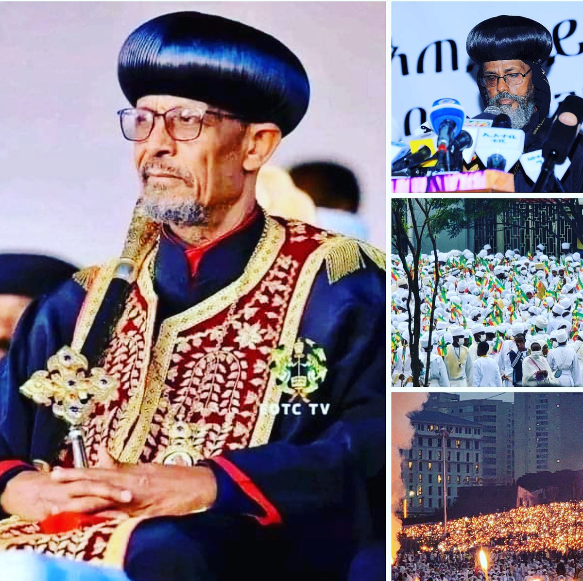 NatnaelMekonne7's tweet photo. " ይዞ መገኘት የሚቻለው የፌዴራል እና የቤተ ክርስቲያን አርማ ያለበትን ሰንደቅ ዓላማ ብቻ ነው " - ብፁዕ አቡነ አብርሃም
ብፁዕ አቡነ አብርሃም የጠቅላይ ቤተ ክህነት ዋና ሥራ አስኪያጅ እና የባህር ዳር ሀገረ ስብከት ሊቀ ጳጳስ በመስቀል አደባባይ የሚከበረውን የደመራ በዓልን አስመልክቶ መልእክት አስተላለፉ።
ብፁዕነታቸው " በበዓሉ ላይ የሚፈትኑ ጉዳዮች ሊገጥሙን ስለሚችሉ በትዕግስት ማለፍ አለብን " ብለዋል።
በዕለቱ በይበልጥ ሰዓትን ማክበር ከፍተኛ ትኩረት እንደሚሰጠው አሳስበዋል።
ብፁዕነታቸው የመግቢያ ባጅ እደላው በሕግና በሥርዓት ትኩረት ተሰጥቶት የሚከናወን መሆኑን ገልጸዋል።
ሰንደቅ ዓላማን በተመለከተም የፌዴራል እና የቤተ ክርስቲያን አርማ ብቻ ያለበት መሆን እንደሚገባውና ርችት መተኮስ የቤተ ክርስቲያን ሥርዐት ባለመሆኑ እንደማይፈቀድ ገልጸዋል።
የቲሸርት አለባበስ በተመለከተም " ተንኳሽ መልእክት መጠቀም አይገባም " ያሉት ብፁዕነታቸው በየመንደሩና በየአጥቢያው በሚከበሩ በዓላት ላይም ጥንቃቄ ያስፈልጋል ብለዋል።
በበዓሉ ላይ የተፈቀደለት አስተናባሪ ብቻ የሚያስተናግድ ሲሆን ያልተፈቀደለት አካል ሲንቀሳቀስ ቢገኝ በወንጀል ያስጠይቃል ሲሉ ተናግረዋል።
ከዚህ ባለፈ በመርሐ ግብሩ ላይ መሪዎች እና ተናጋሪዎች በተፈቀደላቸው ሰዓት እንዲጠቀሙ አሳስበዋል።
በመጨረሻም ለመርሐ ግብሩ መሳካት ሁሉም የበኩሉን ድርሻ እንዲወጣ አባታዊ ጥሪ አስተላልፈዋል።
በዕለቱ የሙስሊም ወገኖቻችን የሚያከብሩት በዓል ስላላቸው በመከባበር እና በመተባበር በዓላቱን ማክበር ይገባል ሲሉም ጨምረው አሳስበዋል።
ብፁዕ አቡነ ጴጥሮስ (ዶ/ር) የቅዱስ ሲኖዶስ ዋና ጸሐፊና የኒውዮርክ ሀገረ ስብከት ሊቀ ጳጳስ በዓሉን አስመልክተው ባስተላለፉት መልዕክት ፤ በዓሉ መንፈሳዊ ስለሆን በመንፈሳዊነት ልናከብረው ይገባል እንደዚሁም በታዛዥነት እና በእምነት በበዓሉ ላይ ልንታደም ይገባል ብለዋል።
#EOTCTV
@tikvahethiopia