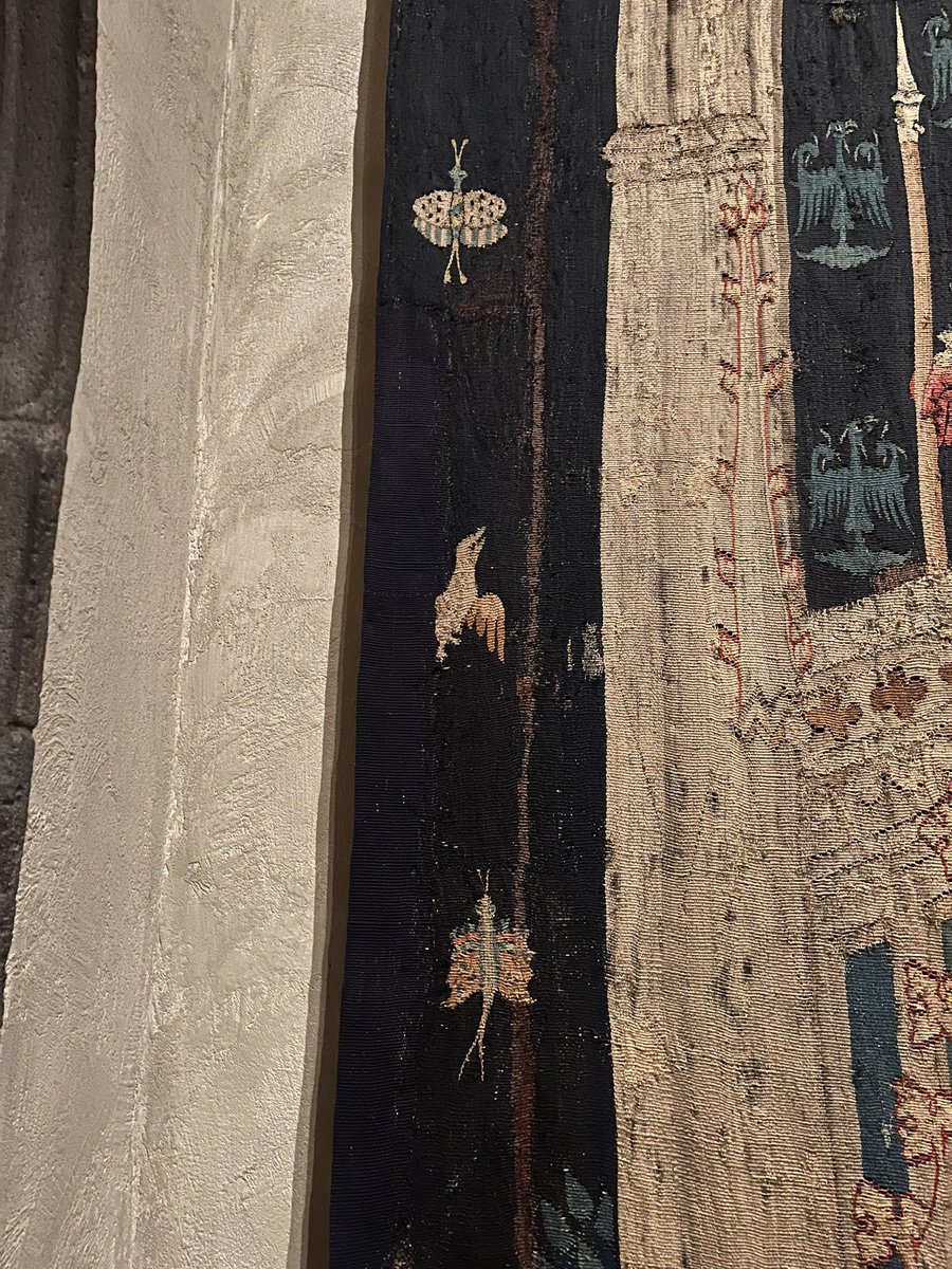 Some #insects seen in textiles at the #MetCloisters today