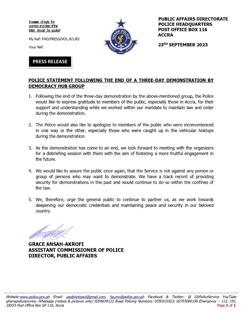 Ghana Police Service tweet media