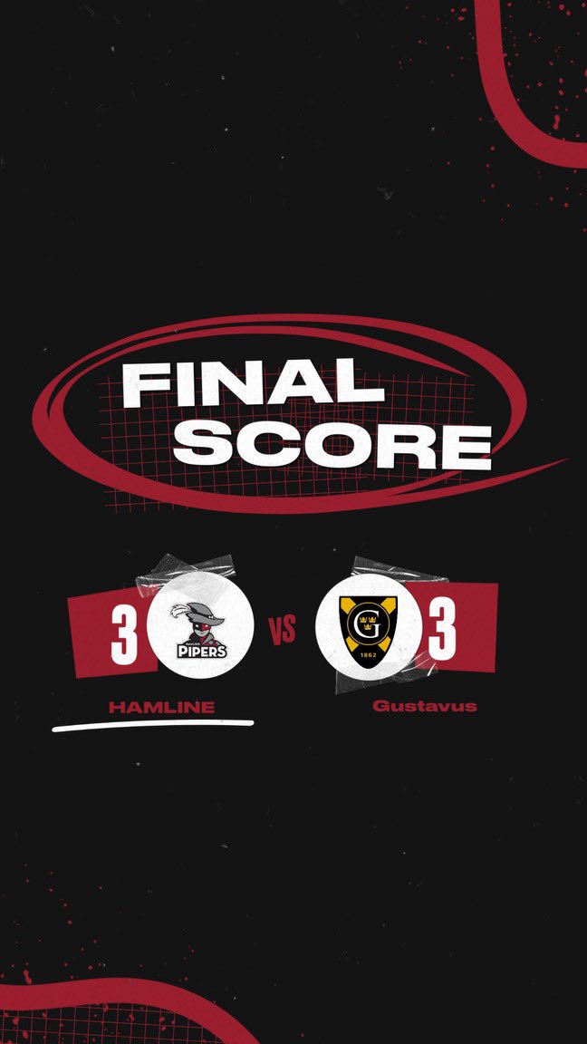 HamlineMSoccer's tweet image. Massive result against the #16 team in the country today. #RollPipes