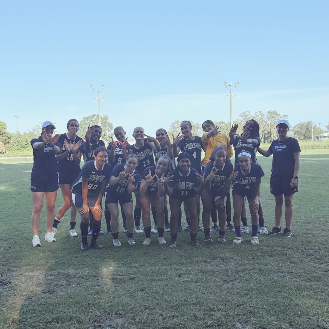 Exciting first win in program history for our women’s soccer team!! #GoMightyBanyans