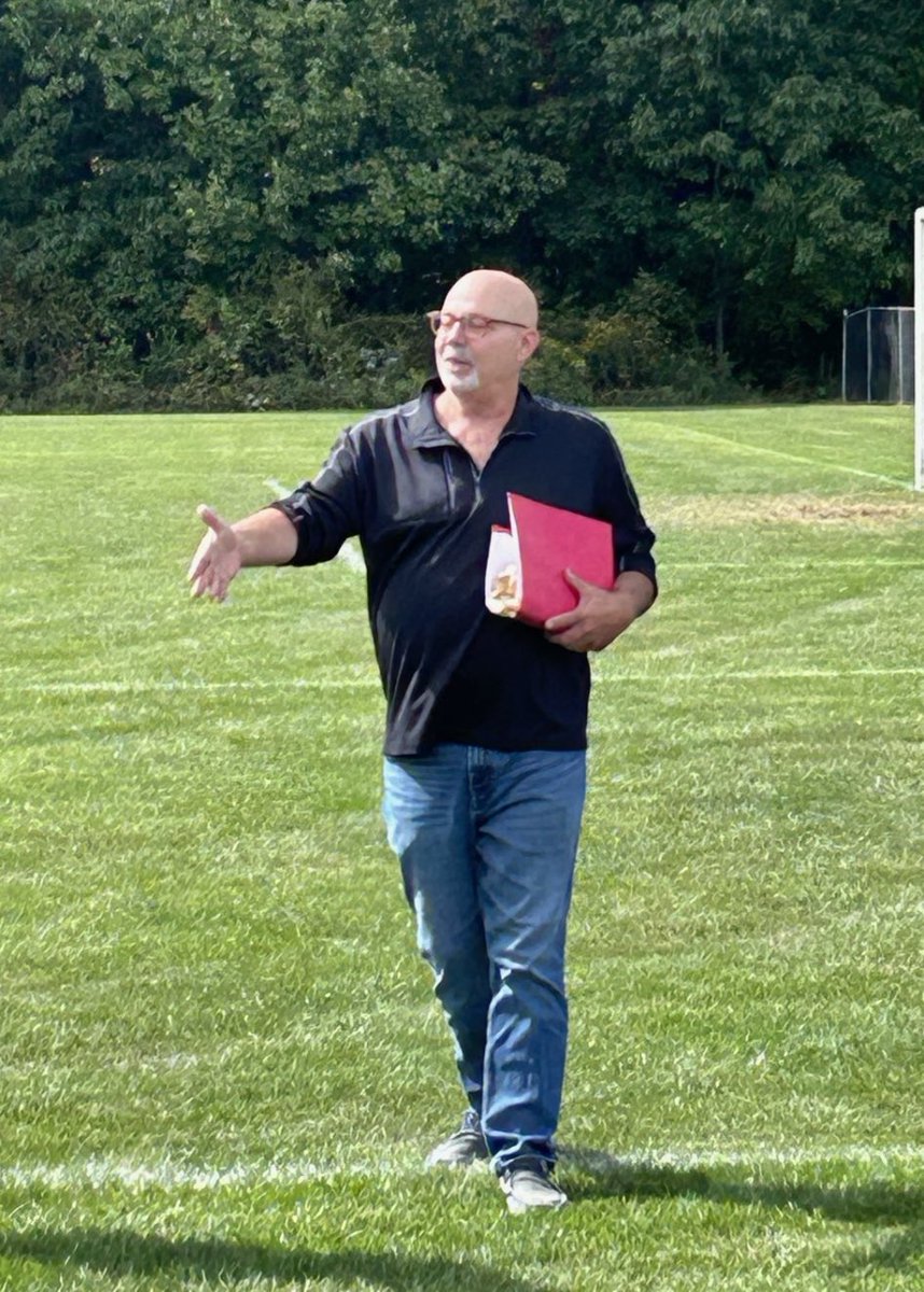 A special “THANK YOU” to Tom Rickels.  

Mr. Rickels has been the voice of both boys and girls soccer over the last 10 years. He gives us a great atmosphere! 

Tom will retire as the voice of soccer this year.  We are so thankful to have had his dedication!
