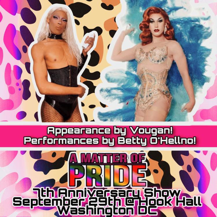 CaribbeanLarryL's tweet photo. .#LiveFromDC 9/29 @LGBTQwrestling presents a drag, burlesque and pro wrestling EXTRAVAGANZA! 

#HOFers @RealMelina and @blklkp will be in the building

@bettyohellno will storm the house down

@xoJadisQuinnxo battles @BeauxxBombshell 

#AMOPChampion @theboydiva vs @onlycocomousse https://t.co/R54j24IR6E
