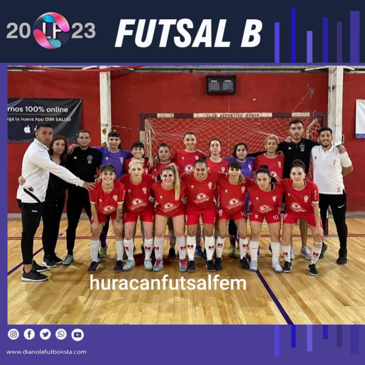 DiarioLaFutbol's tweet photo. Futsal B: Ventaja de tres
Tras la doble fecha, Pinocho conserva el liderazgo sobre Gimnasia, escolta. Nueva Estrella se ubica tercero. Huracán sumó dos triunfos, está cuarto.
https://t.co/GSt3S8d15Q https://t.co/xM3s9AxT5b