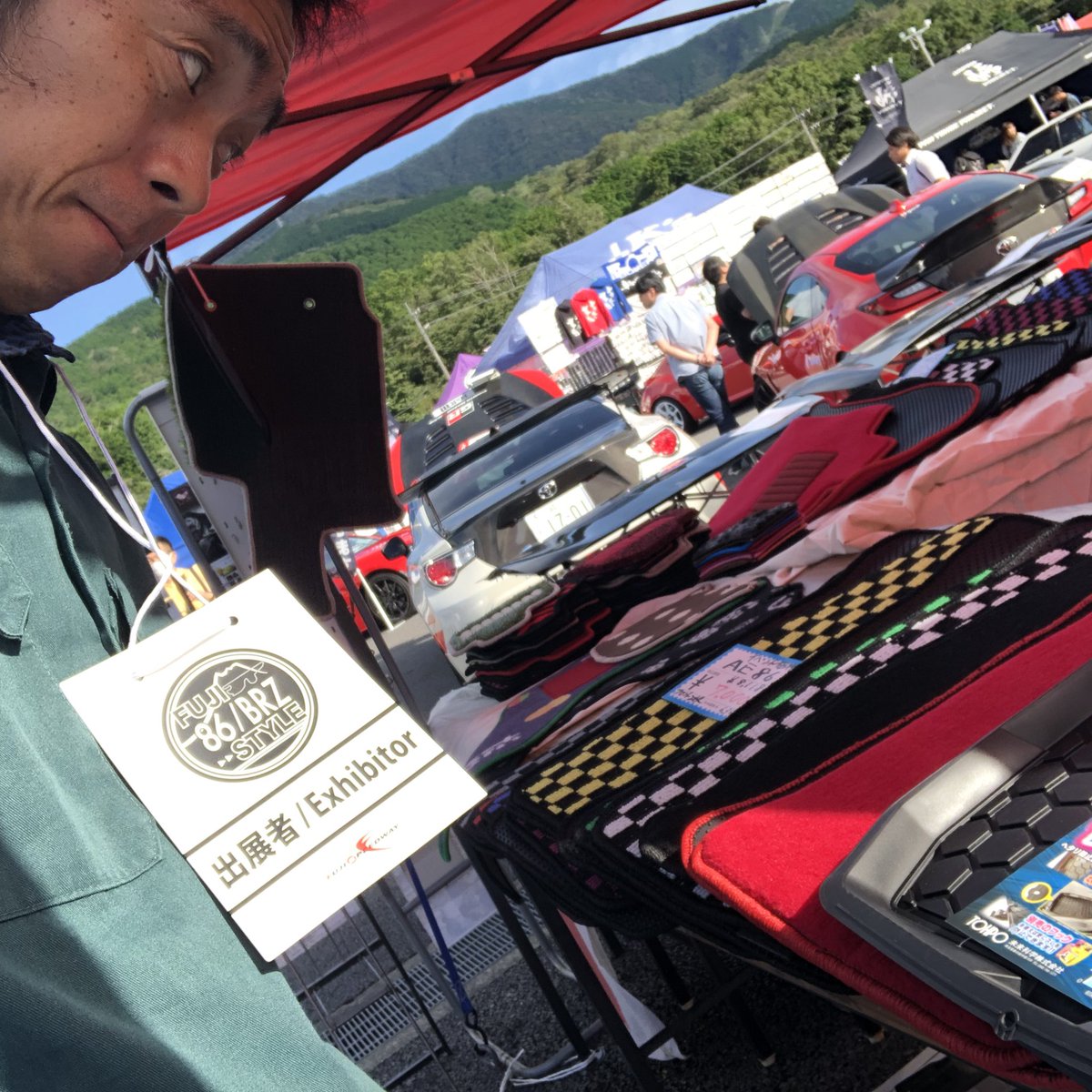 CARMAT_RS_AMANO's tweet photo. FUJI 86/BRZ STYLE 2023
はじまりました❗️✨
カーボンパーツ、
エンジン、
フロアマット、
イベント価格ですよー‼️💰
ぜひご来場くださいね❗️😊
#FUJI86BRZSTYLE2023
#トヨタ86 #BRZ #カー用品
#フロアマット #カーマット
#AE86 #Dspeed #富士スピードウェイ https://t.co/vOpp8R1r0N
