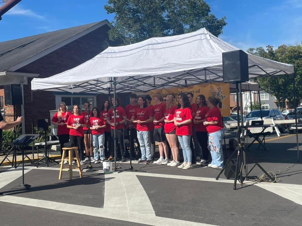 Our Choir students crushed it at Art Affaire today!!