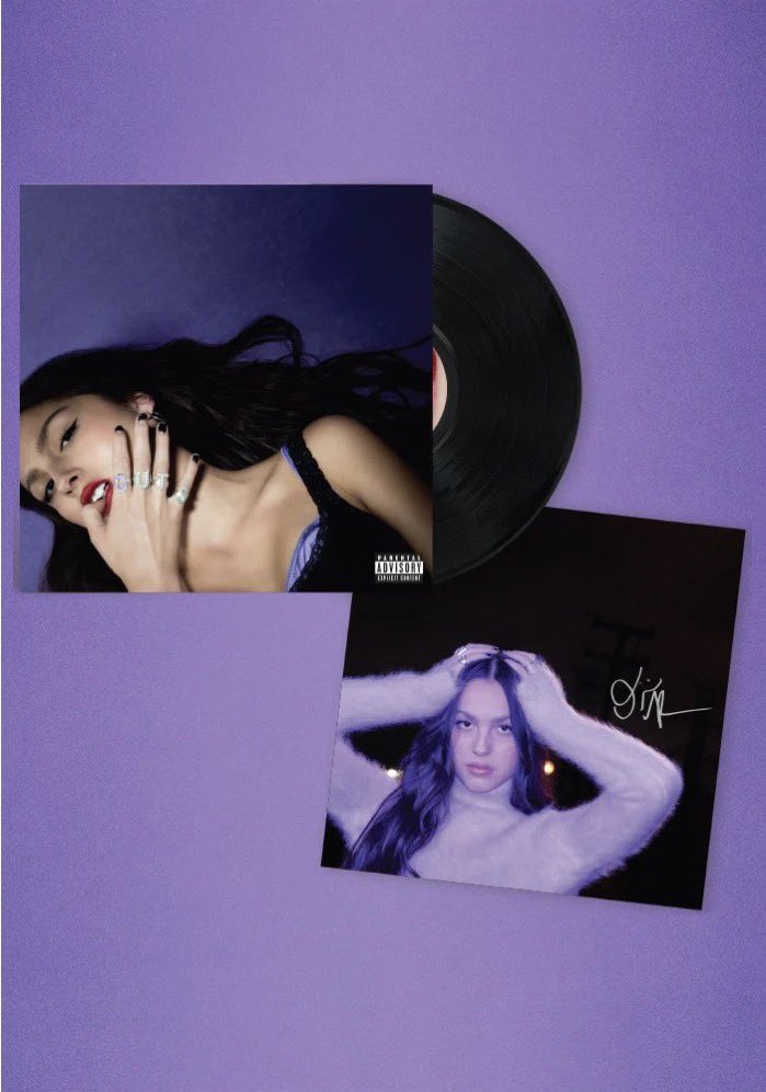 shelovehowiflex's tweet photo. 🚨 OLIVIA RODRIGO GUTS SIGNED VINYL GIVEAWAY !🚨

- giving away the black signed vinyl 
- rt, follow and like to enter! 💜🖤
Ends on Oct 2nd! Good luck!! https://t.co/fzHOXnPVkX
