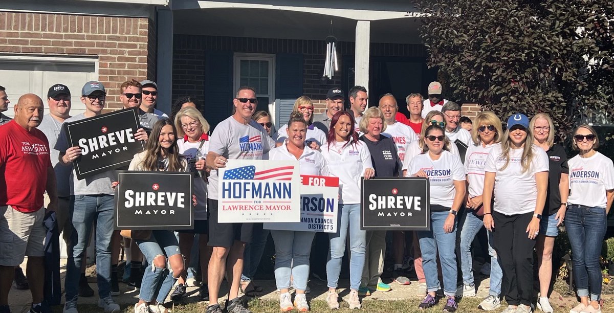 JeffersonShreve's tweet photo. Great turnout today of passionate volunteers for our GOP candidates. We couldn’t do this without you! #shreveformayor https://t.co/oHuiY72rhW