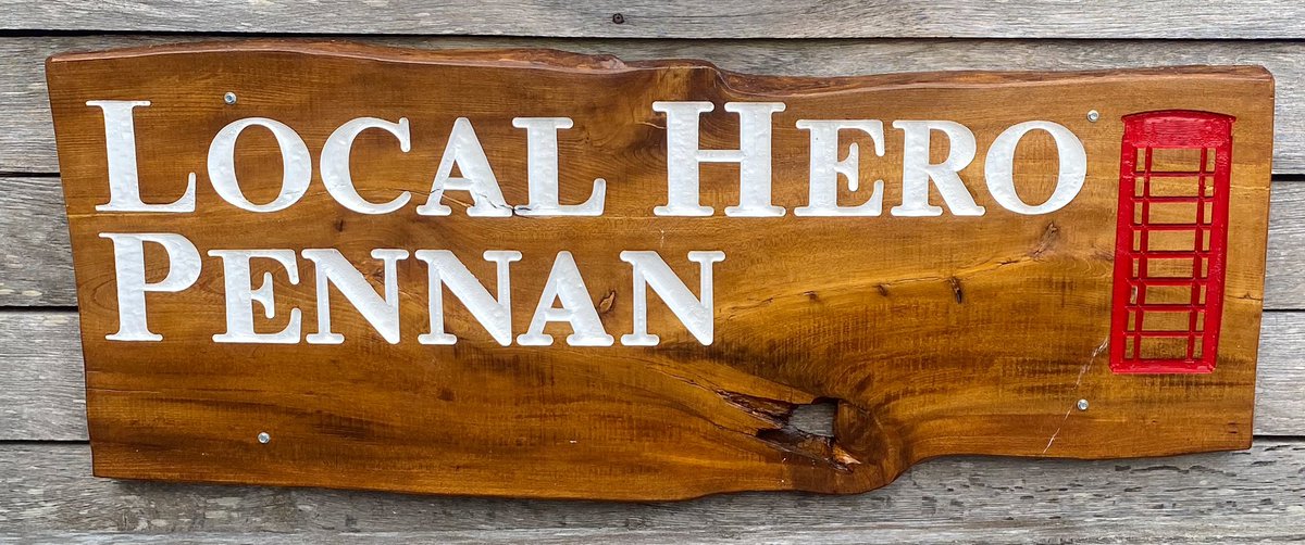 Road trip up to the home of Local Hero 🎬🏴󠁧󠁢󠁳󠁣󠁴󠁿