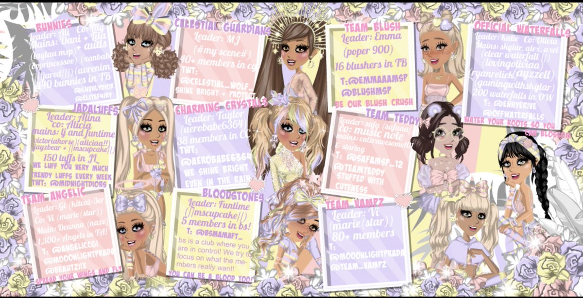 AngeliccGi's tweet image. 🫧 Teams r back!!