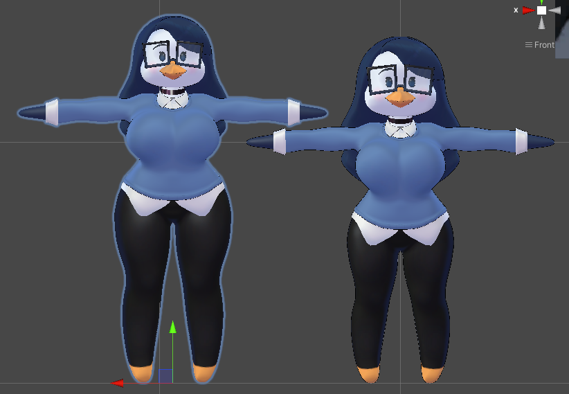 LizDoodleVR's tweet photo. Been messing with proportions a bit today https://t.co/PjKNEu05g9