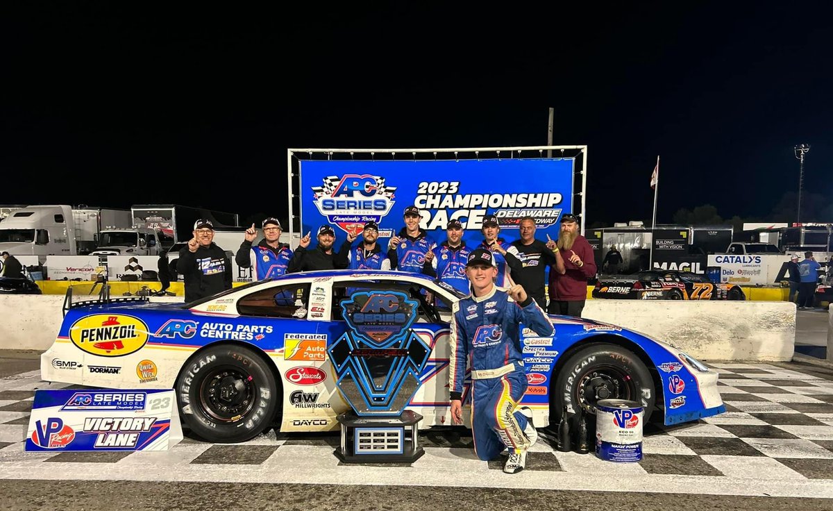Kyle Steckly took home the 2023 APC United Late Model Series championship at Delaware Speedway tonight! 🏆
