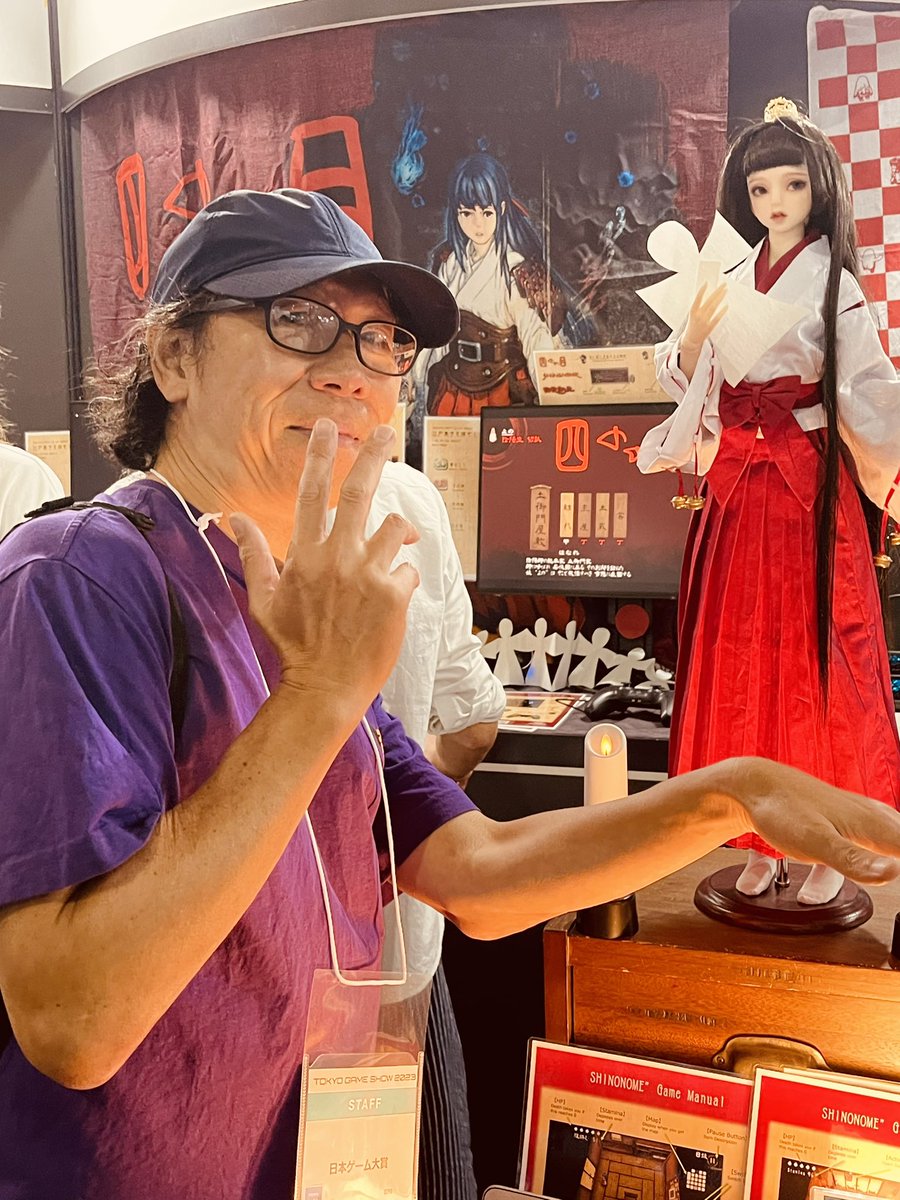 スクエニの名プロデューサー、ディレクターにして、その正体は舞台演出家、脚本家の時田さまが、遊びに来てくださいました！
いつまでも熱いスピリットを失わない素敵なクリエイターなのです。