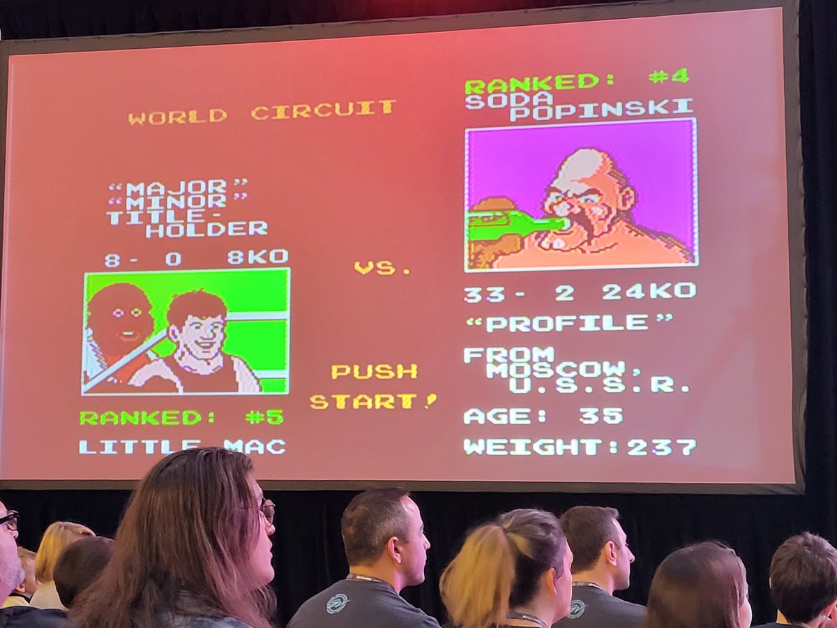 Blind folded Punch Out makes me want to hook up the NES and see if it is as easy as he made it look.
#ClevelandGamingClassic #punchout