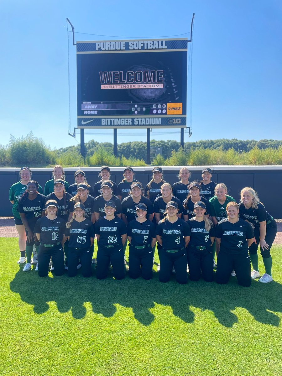 What a day, what an experience. Grateful to Purdue for having us for the afternoon. The future is bright for these Foresters. 🤩🤩
