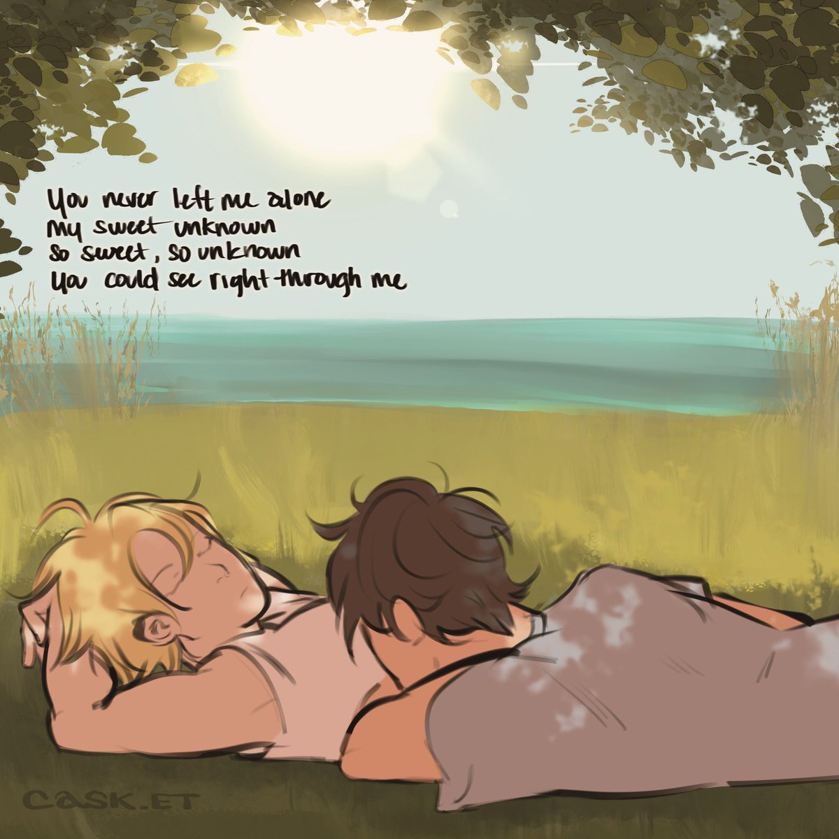 #BANANAFISH #BANANAFISH好きさんと繋がりたい #asheiji #AshLynx #eijiokumura 
Ash’s perspective - sweet unknown by thousand foot krutch