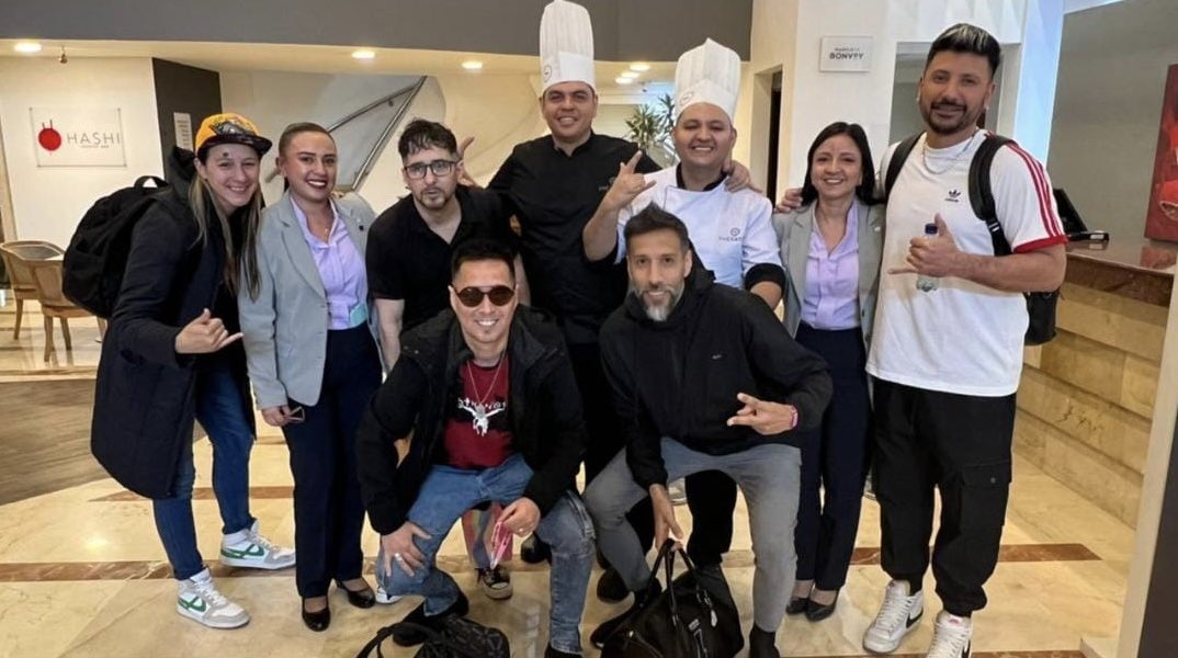 ¡Los Caligaris 🤟🏻! 
Gracias por su visita, los esperamos en una próxima oportunidad. 
RNT6974
•
#LosCaligaris #Cordillera #Sheraton #Bogota #Hotel #Colombia