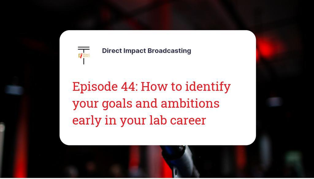 In this episode of eLABorate Topics podcast hosts Lona Small, Tywauna Wilson, and Stephanie Whitehead had a great roundtable discussion on simple steps to identify goals and ambitions early in your career journey. Listen here 👉 lttr.ai/AHUz9 #Leaders #STEM