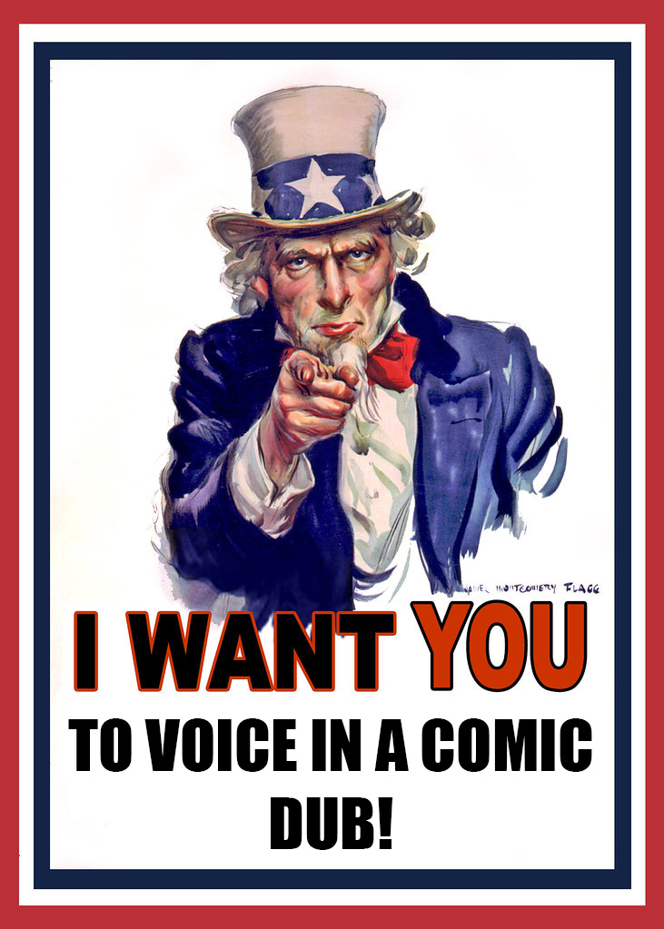 EXTRAS CASTING CALL!

I will need many extras to voice in an upcoming Sonic comic dub! If you'd like to be featured as an extra, please DM me here on Twitter or on Discord!