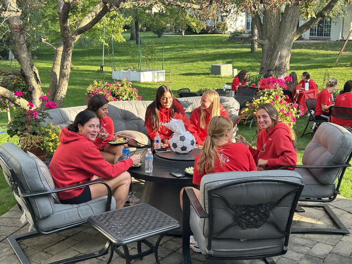 Hosted the BSU Cardinals for dinner before their matchup against EMU tomorrow.