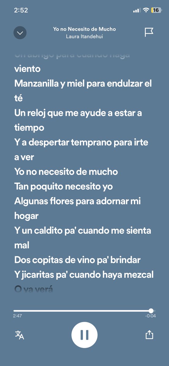 AnaBocard's tweet photo. Yo no necesito de mucho https://t.co/MsIhlpCAgD