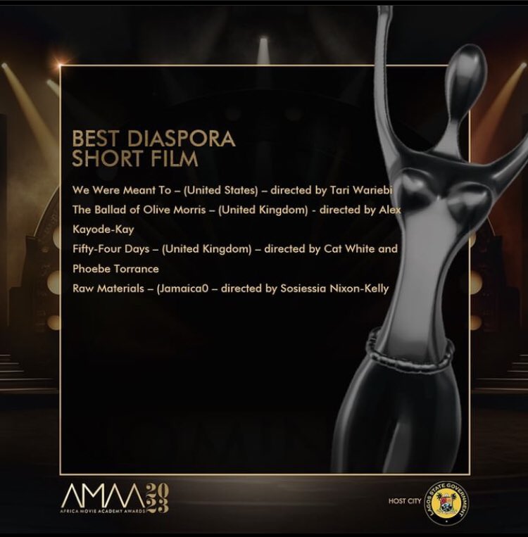 Representing Jamaica in the Africa Movie Academy Awards is such a humbling experience. Thank you to my team @h_o_henry and <a href="/wentworthkelly/">Z-Axis 🇯🇲</a> for the continued support 🙏🏼🥹