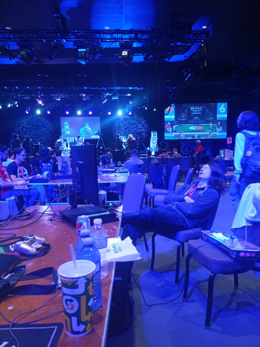 AtlanticFGC's tweet photo. When the games tucker you out!
#KOH6 https://t.co/tTO35py1ze