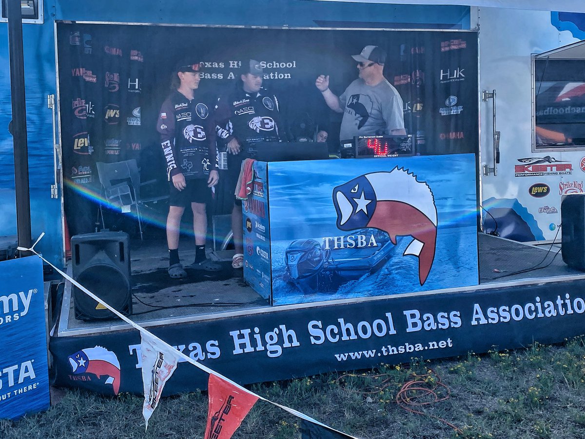 mrgaines_sciguy's tweet image. My boys did good good today for their 1st tournament for the year. We caught a bunch of fish but most under 14 inches. We ended up with 2 fish and landed in the top 40 out of hundreds of boats. @EnnisISD #thsba #bass #fishing