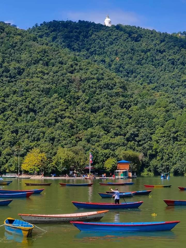 Good morning Nepal From Phewa Lake, Pokhara 😍 

Pic : @pkrl_kushal