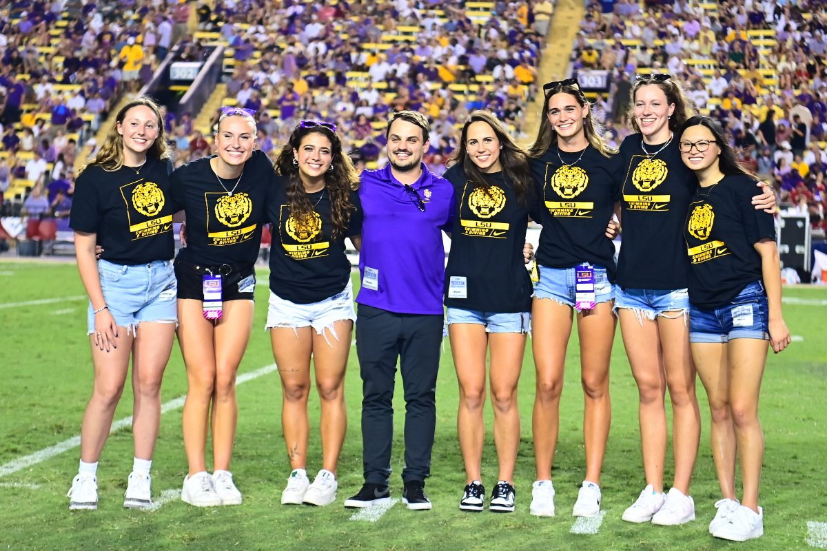 LSU Swimming & Diving tweet media